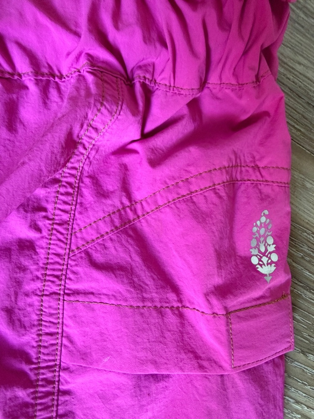 FP Movement By Free People in the Wild Nylon Hiking Magenta Pants Size: XL - Picture 4 of 14